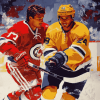 Steve Yzerman Sports Legend Diamond Painting