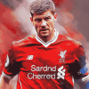 Steven Gerrard Football Icon Diamond Painting