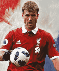 Steven Gerrard Football Icon Diamond Painting