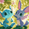 Stitch Animated Friends Diamond Painting