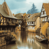 Strasbourg France Scenic Diamond Painting