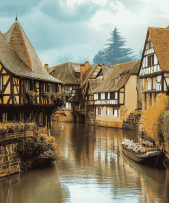 Strasbourg France Scenic Diamond Painting