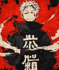 Sukuna Jujutsu Kaisen Anime Diamond Painting