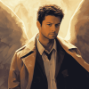 Supernatural Castiel Angel Diamond Painting