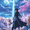 Sword Art Online Anime Diamond Painting