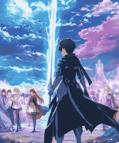 Sword Art Online Anime Diamond Painting