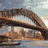 Sydney Harbor Icon Diamond Painting