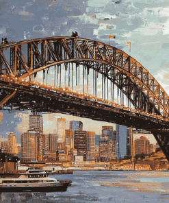 Sydney Harbor Icon Diamond Painting