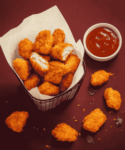 Tasty Chicken Nuggets Diamond Painting