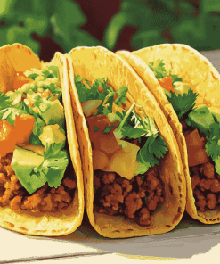 Tasty Tacos Mexican Diamond Painting