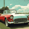 Tbird Car Diamond Painting