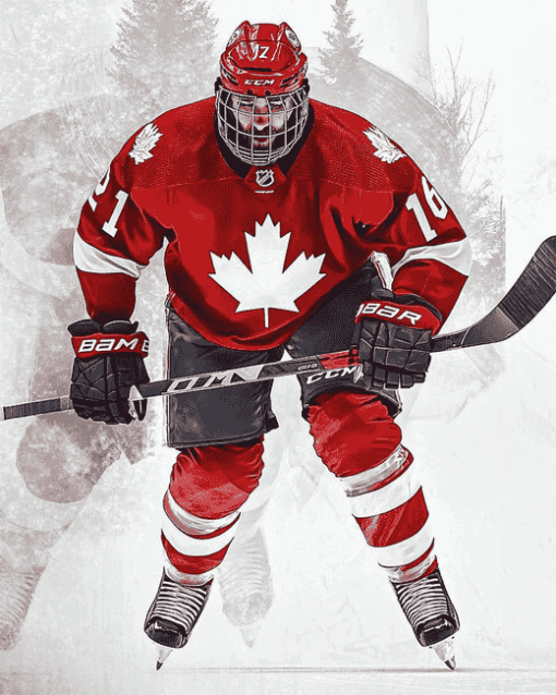 Team Canada Hockey Stars Diamond Painting