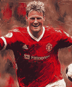 Teddy Sheringham Football Legend Diamond Painting