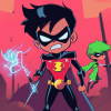 Teen Titans Animated Series Diamond Painting