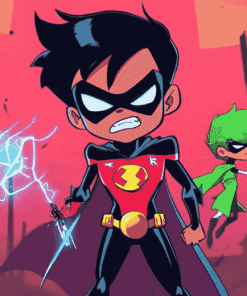 Teen Titans Animated Series Diamond Painting