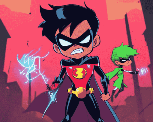 Teen Titans Animated Series Diamond Painting