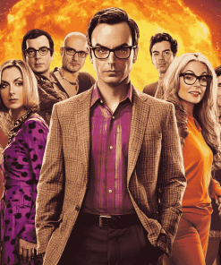 The Big Bang Theory TV Show Diamond Painting