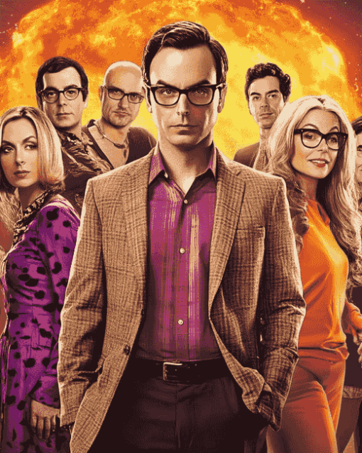 The Big Bang Theory TV Show Diamond Painting