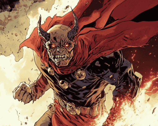 The Demon Etrigan Villain Diamond Painting