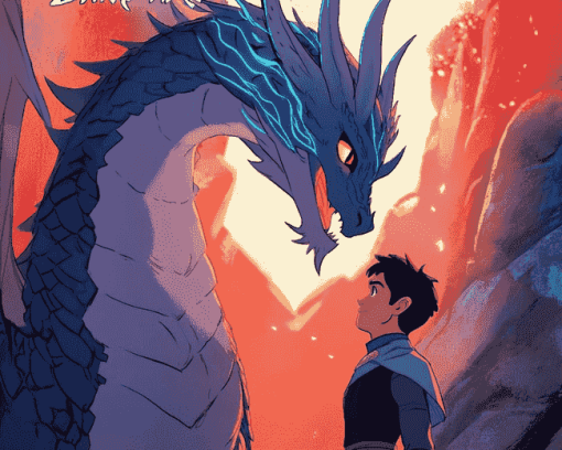 The Dragon Prince Anime Art Diamond Painting