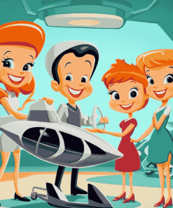 The Jetsons Animation Diamond Painting