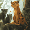 The Jungle Book Animal Diamond Painting