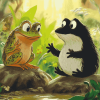 The Little Mole Classic Animation Diamond Painting