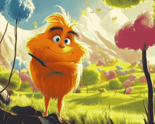 The Lorax Animation Diamond Painting