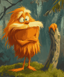 The Lorax Animation Diamond Painting