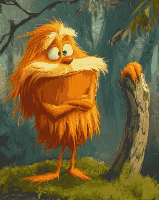 The Lorax Animation Diamond Painting