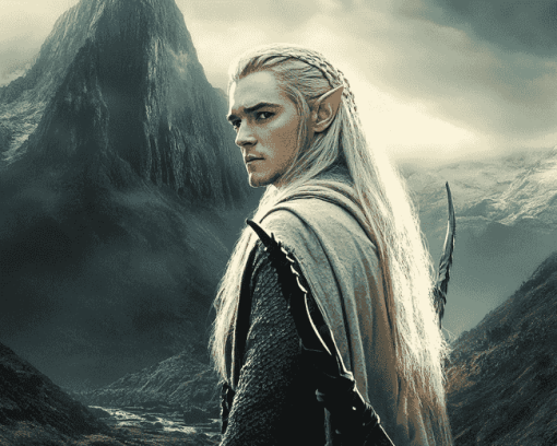 The Lord of The Rings Legolas Diamond Painting