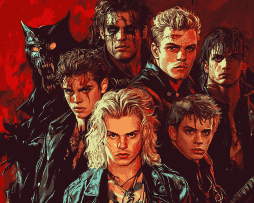 The Lost Boys Movie Diamond Painting