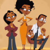 The Proud Family Animation Diamond Painting