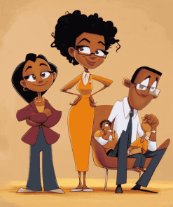 The Proud Family Animation Diamond Painting