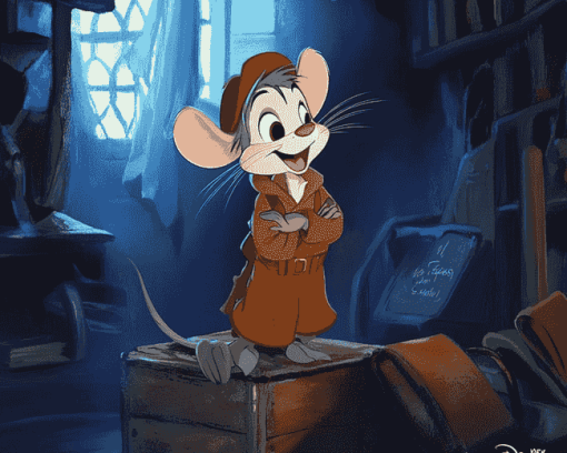 The Rescuers Animation Diamond Painting