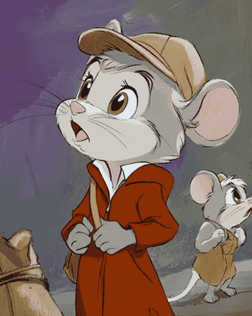 The Rescuers Animation Diamond Painting