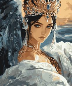 The Swan Princess Diamond Painting