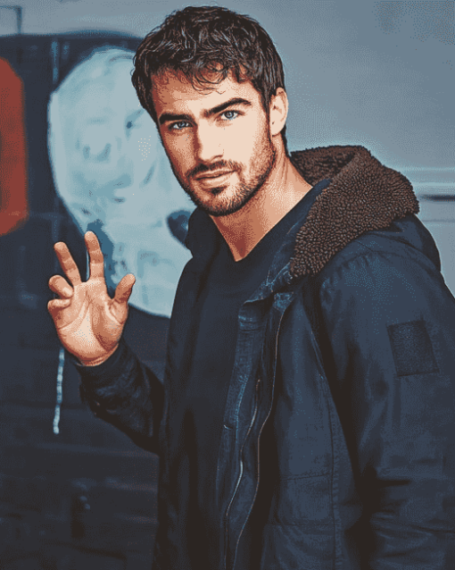 Theo James Celebrity Diamond Painting