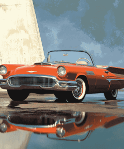 Thunderbird Cars Diamond Painting