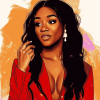 Tiffany Haddish Celebrity Diamond Painting