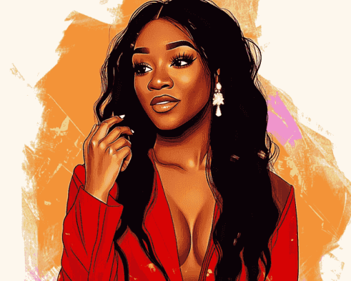 Tiffany Haddish Celebrity Diamond Painting