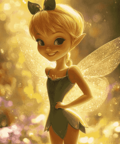 Tinker Bell Fantasy Diamond Painting