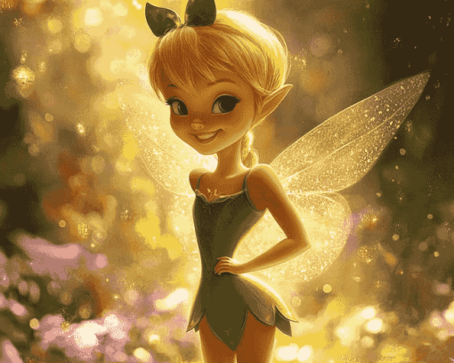 Tinker Bell Fantasy Diamond Painting