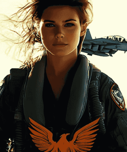 Top Gun Women Celebrities Diamond Painting