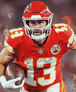 Travis Kelce Famous Footballer Diamond Painting