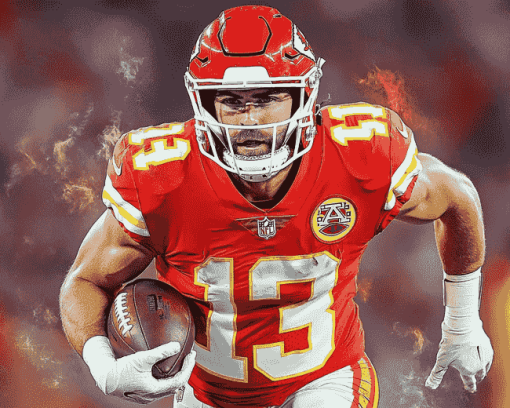 Travis Kelce Famous Footballer Diamond Painting