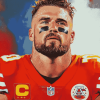 Travis Kelce Football Diamond Painting