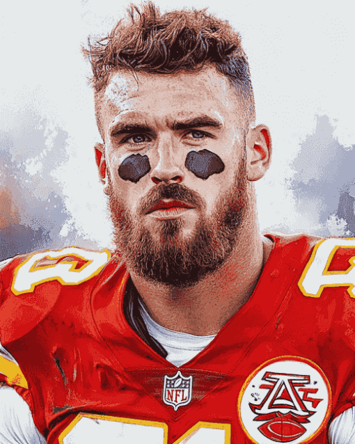 Travis Kelce Sport Icon Diamond Painting