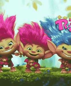 Trollz Cartoons Diamond Painting