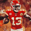 Tyreek Hill Famous Football Player Diamond Painting